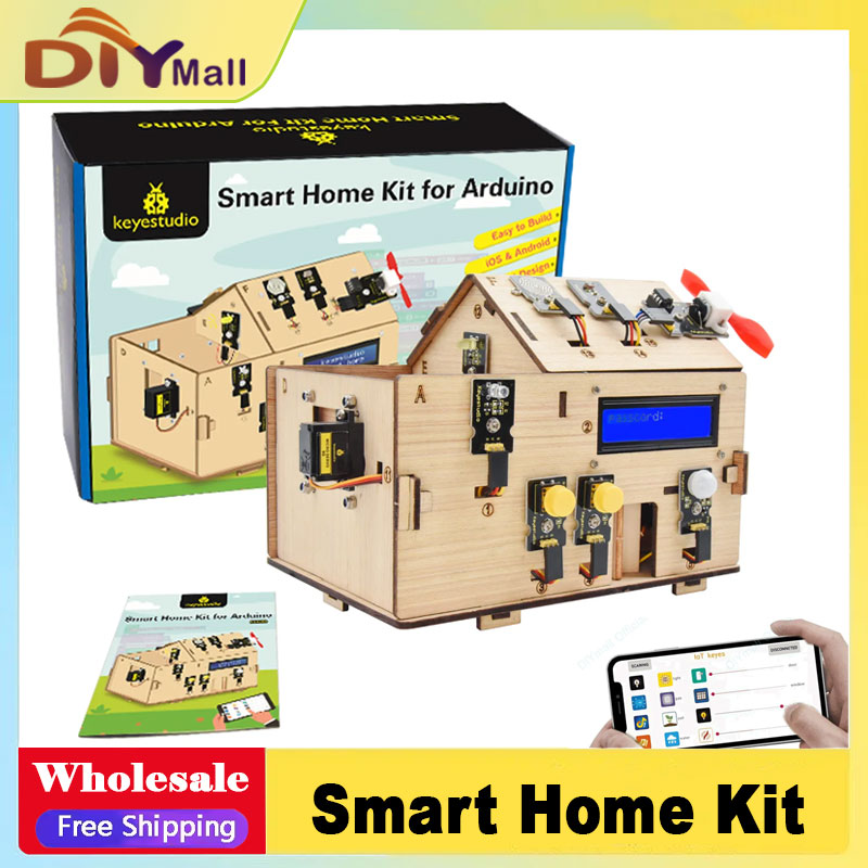 Diy Automation Projects - Keyestudio Akıllı IoT Ev Kiti, PLUS