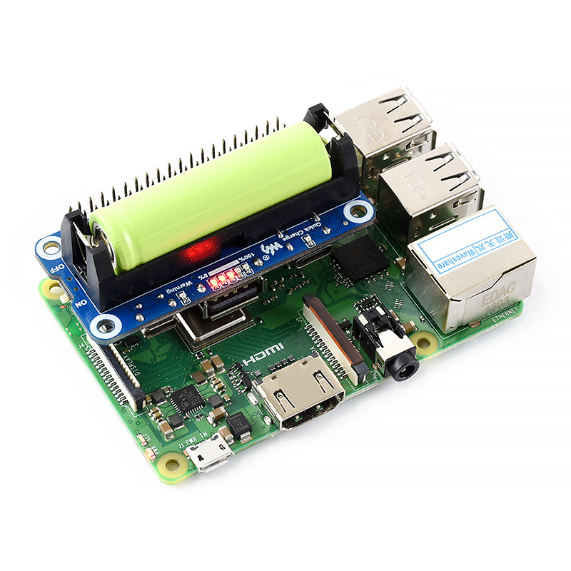 Pi Zero W Board - Raspberry Pi 4B/3B+/Sıfır W Lityum Pil