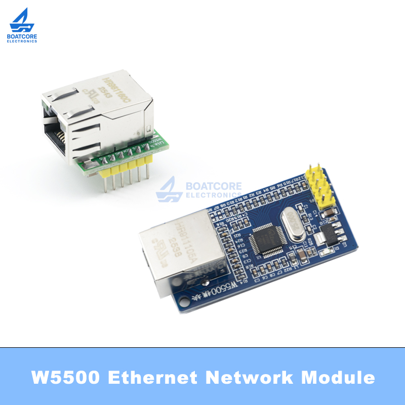 Ethernet Module W5500 - 1 adet W5500 çip yeni SPI