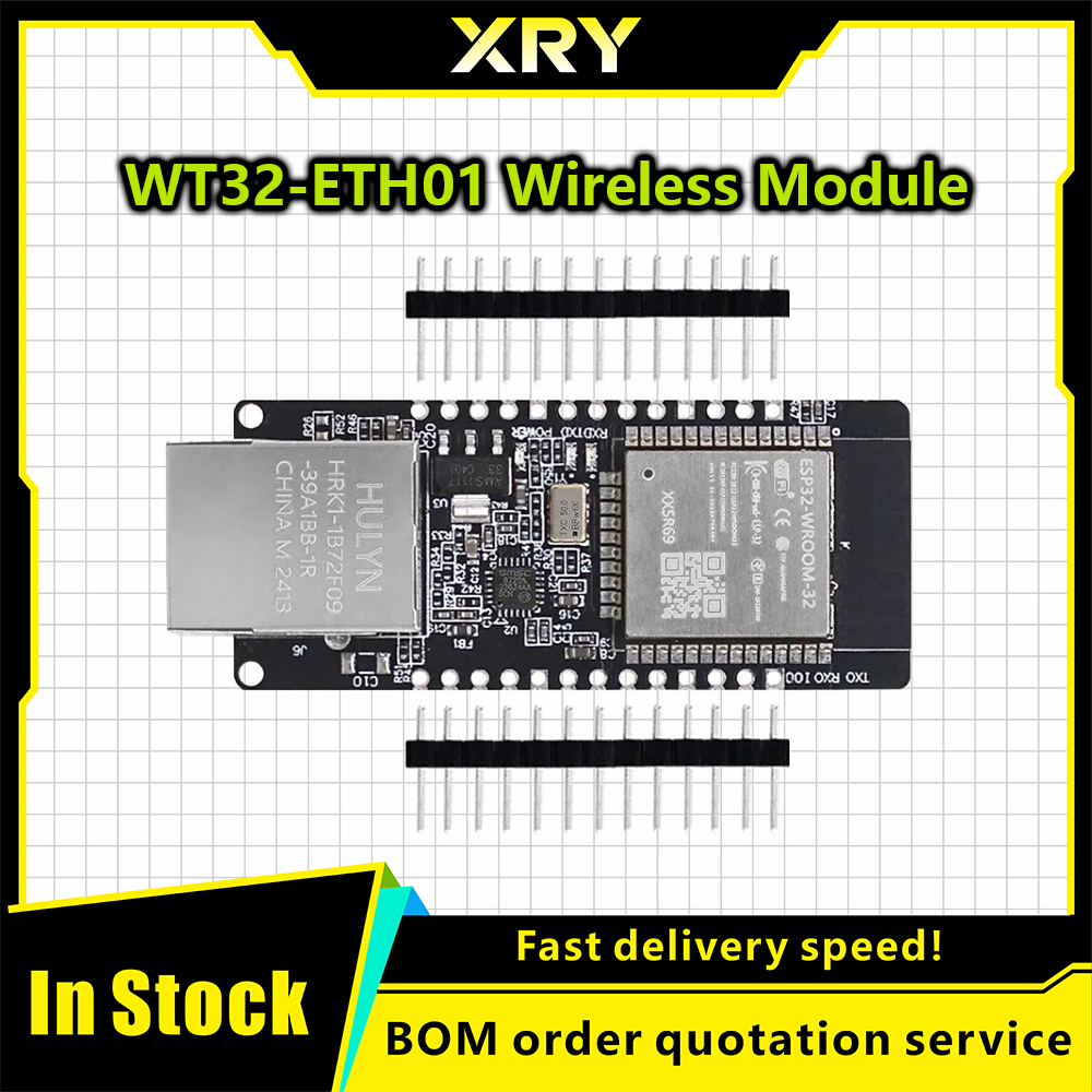 Ethernet Module W5500 - WT32-ETH01 Gömülü Seri Bağlantı Noktası Ağ