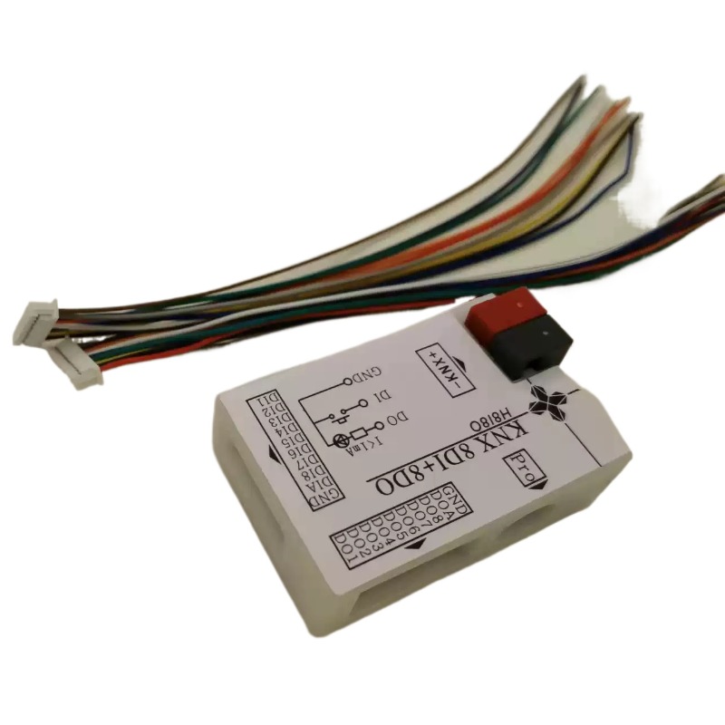 Diy Knx Home Automation - KNX 8DI+8DO Giriş Çıkış Modülü H8I8O