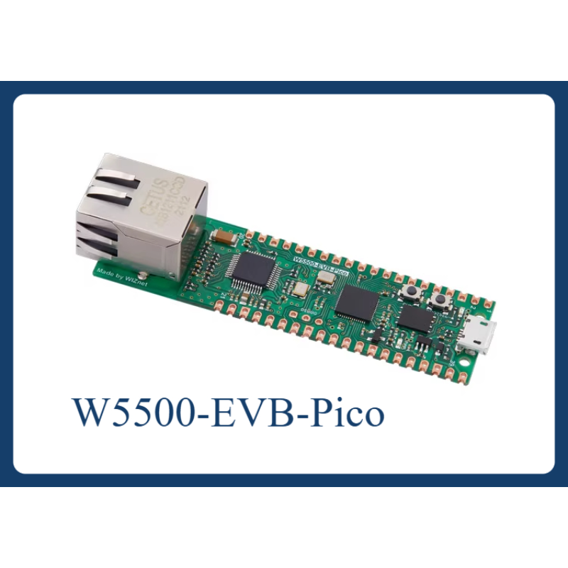 Ethernet Module W5500 - W5500-EVB-Pico Geliştirme Kartı WIZNET