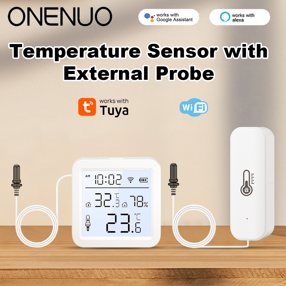 Temperature Humidity Sensor - 2026 Yeni Tuya WiFi Nem ve