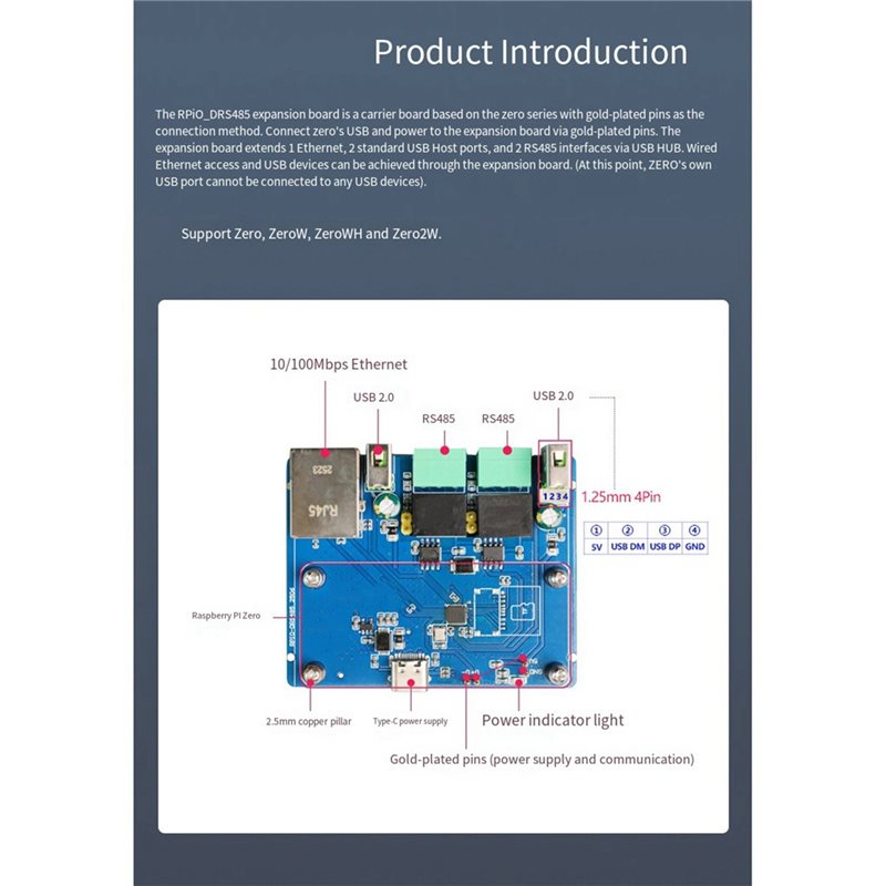 FEDI-Rpi0-DRS485 Raspberry Pi  - Pi Zero W Board incelemesi ve fiyatı