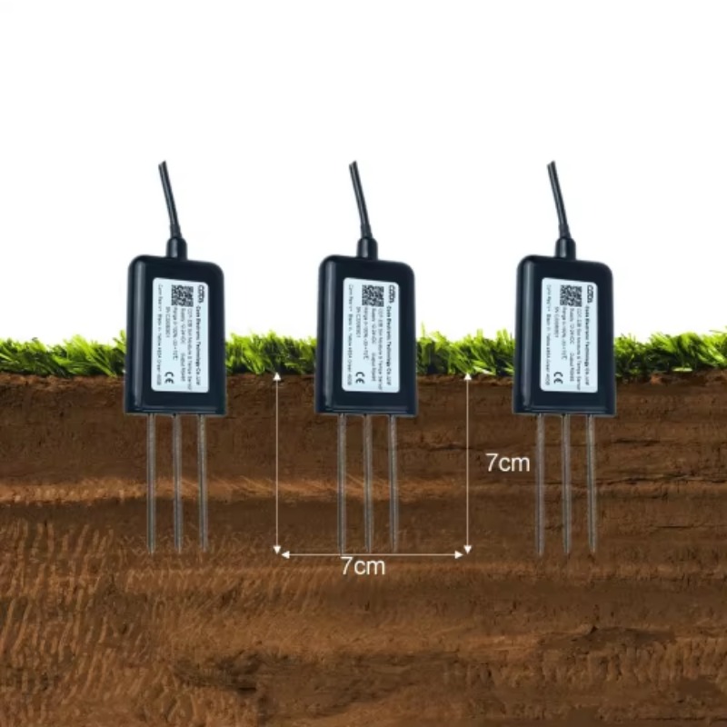 RS485 4-20mA Taşınabilir Topra - Temperature Humidity Sensor incelemesi ve fiyatı