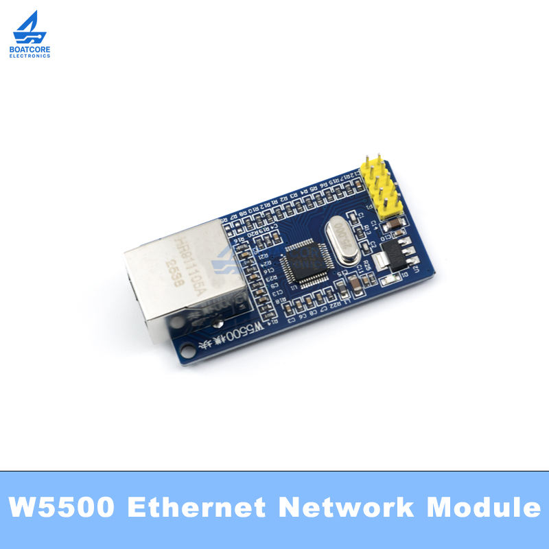 1 adet W5500 çip yeni SPI LAN  - Ethernet Module W5500 incelemesi ve fiyatı