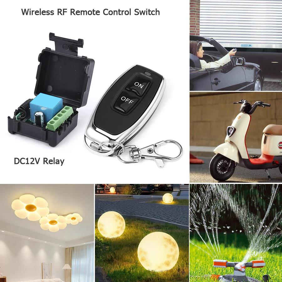 DC 12V 433Mhz RF Uzaktan Kuman - 433Mhz Receiver Module incelemesi ve fiyatı