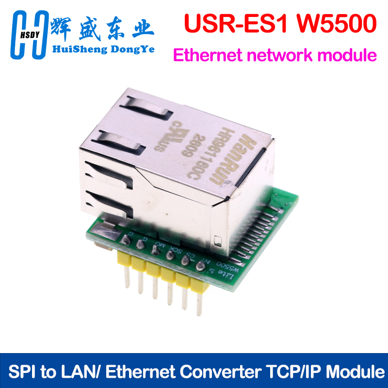 USR-ES1 W5500 Ethernet Ağ Modü - Ethernet Module W5500 incelemesi ve fiyatı
