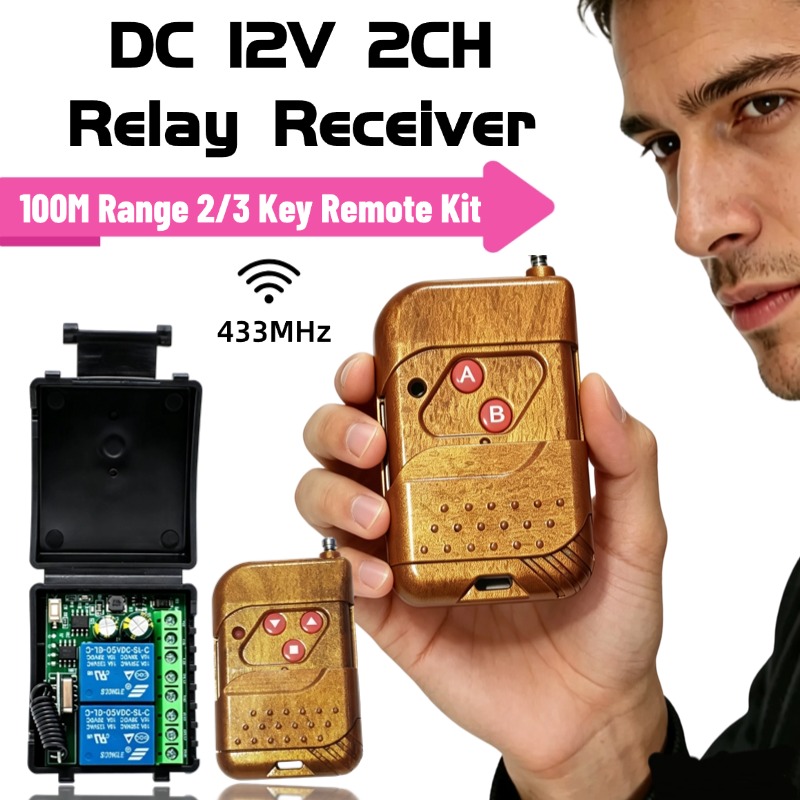 433.92Mhz DC 9-30V 12V 24V10A  - 433Mhz Receiver Module incelemesi ve fiyatı
