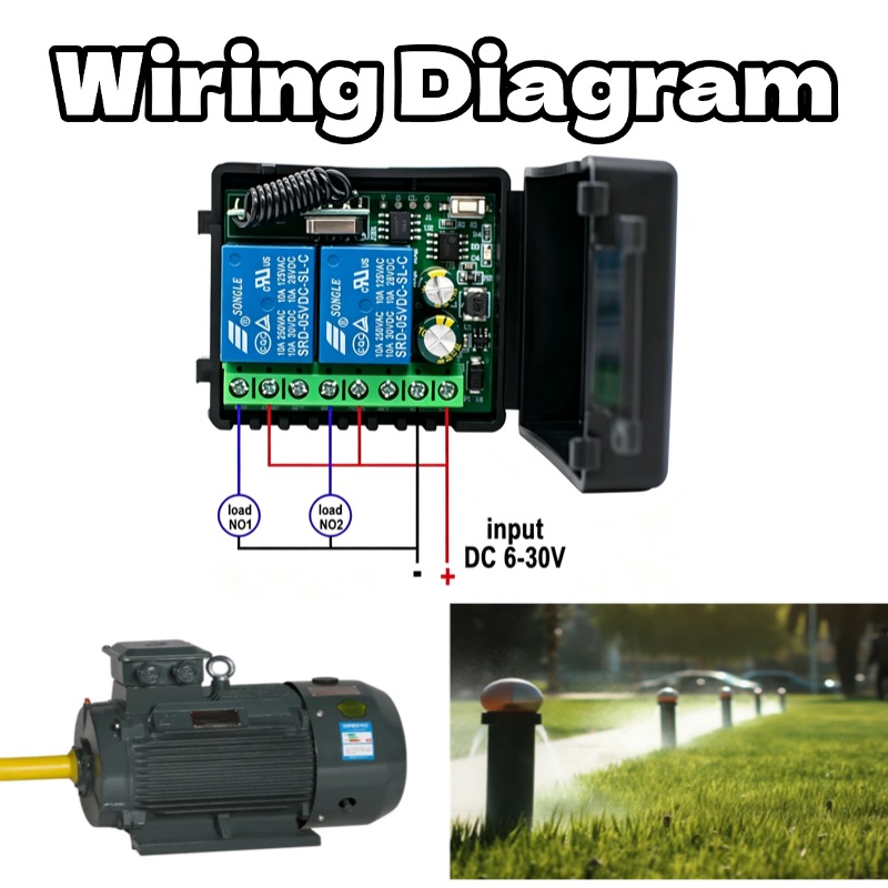 433.92Mhz DC 9-30V 12V 24V10A  - 433Mhz Receiver Module incelemesi ve fiyatı