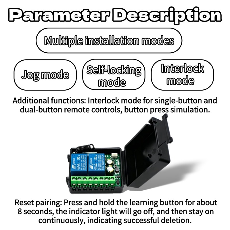 433.92Mhz DC 9-30V 12V 24V10A  - 433Mhz Receiver Module incelemesi ve fiyatı