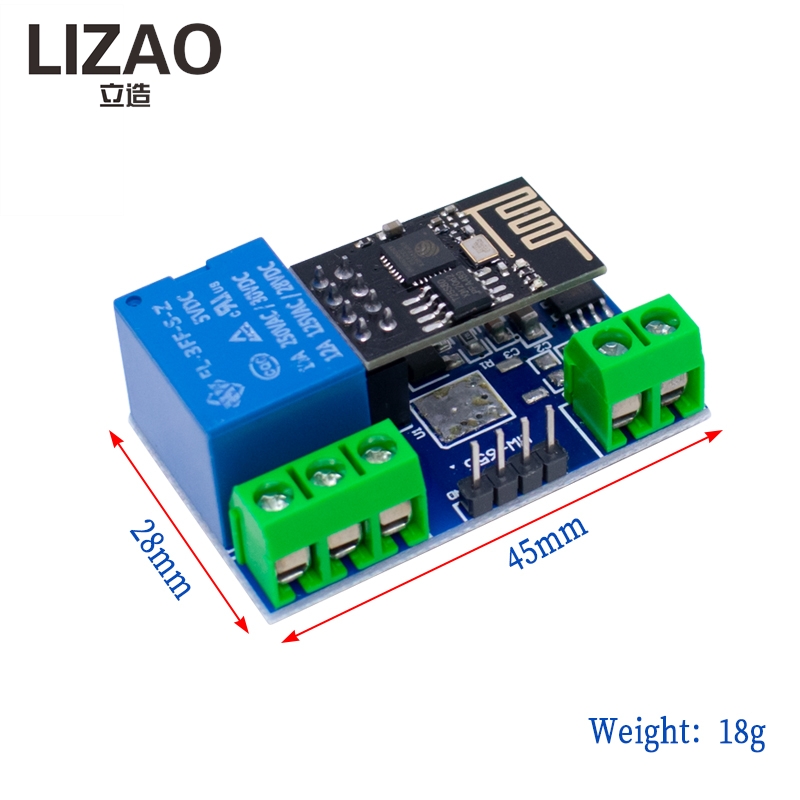 LIZAO ESP8266 5V WiFi IoT Röle - Diy Automation Projects incelemesi ve fiyatı