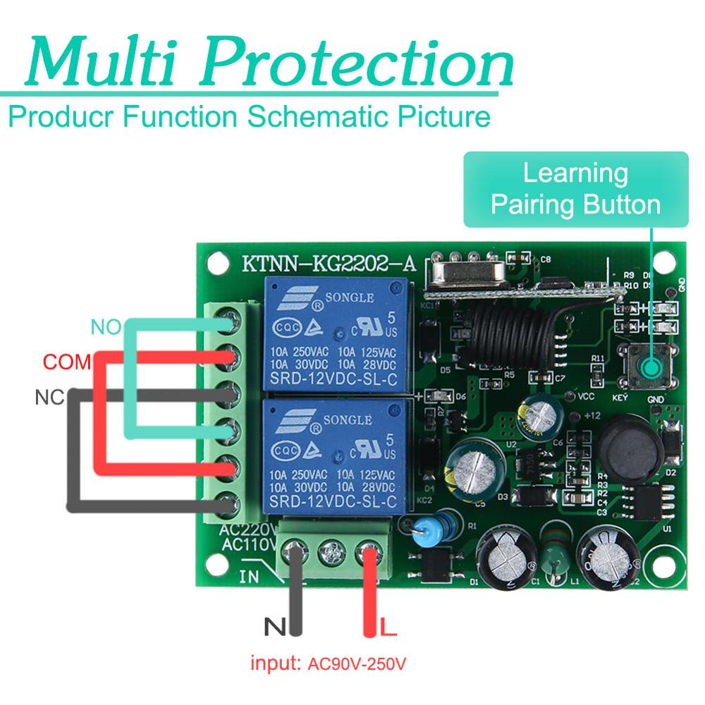 433 Mhz evrensel kablosuz uzak - 433Mhz Receiver Module incelemesi ve fiyatı