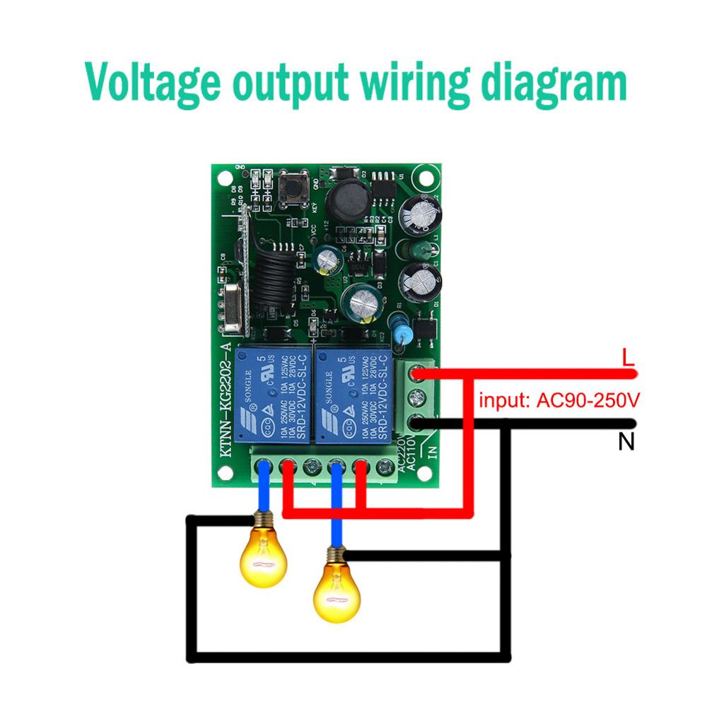 433 Mhz evrensel kablosuz uzak - 433Mhz Receiver Module incelemesi ve fiyatı