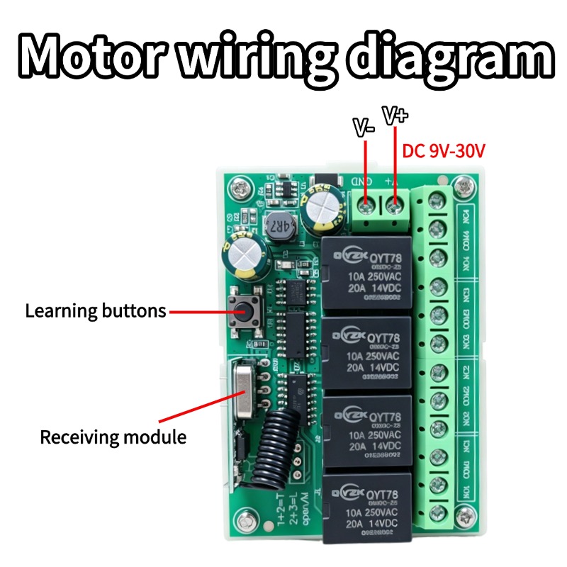 Evrensel Kablosuz Uzaktan Kuma - 433Mhz Receiver Module incelemesi ve fiyatı