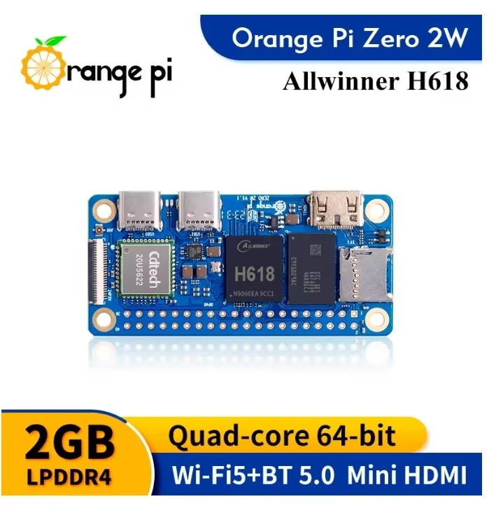 VoFSOrange Pi Zero 2 W 1/2/4GB - Pi Zero W Board incelemesi ve fiyatı